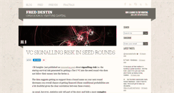 Desktop Screenshot of freddestin.com